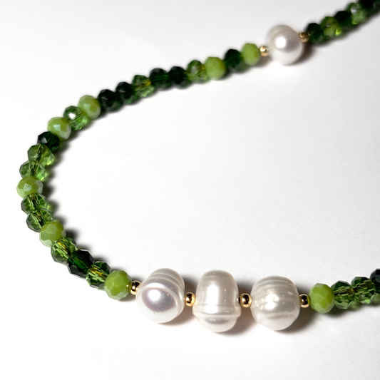 Collar Raíz | Perla