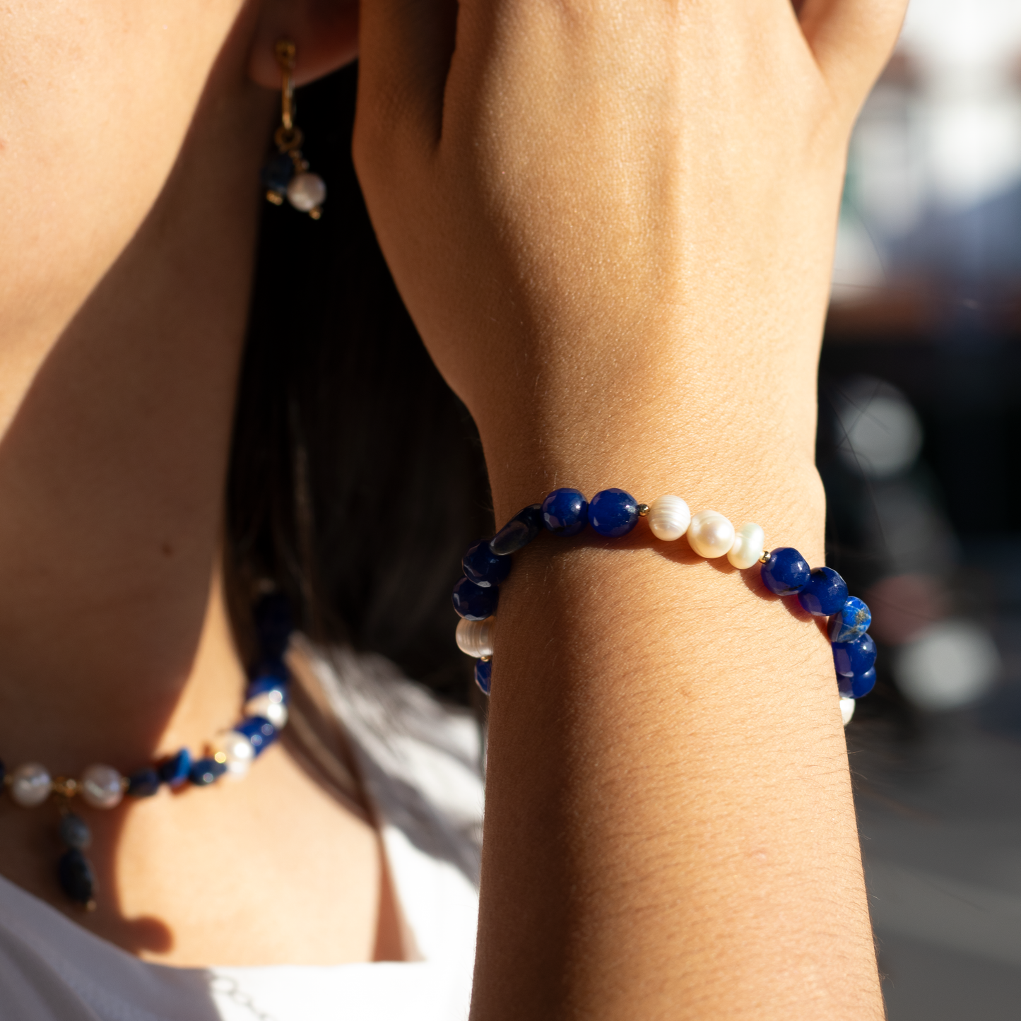 Pulsera Marea | Lapislázuli