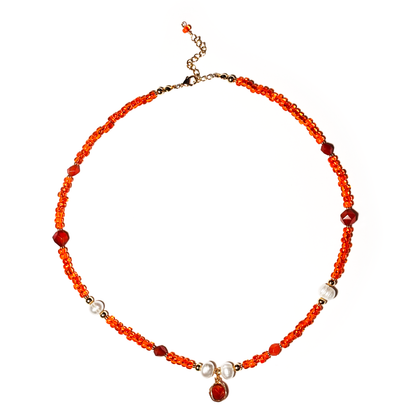 Collar Fénix Colgante | Ágata