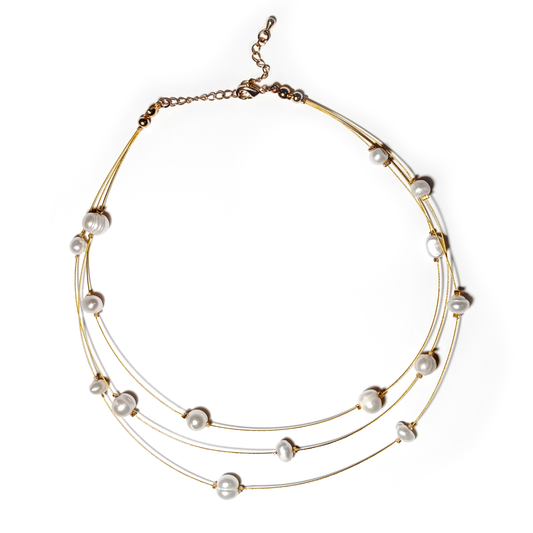 Collar Luna | Perla