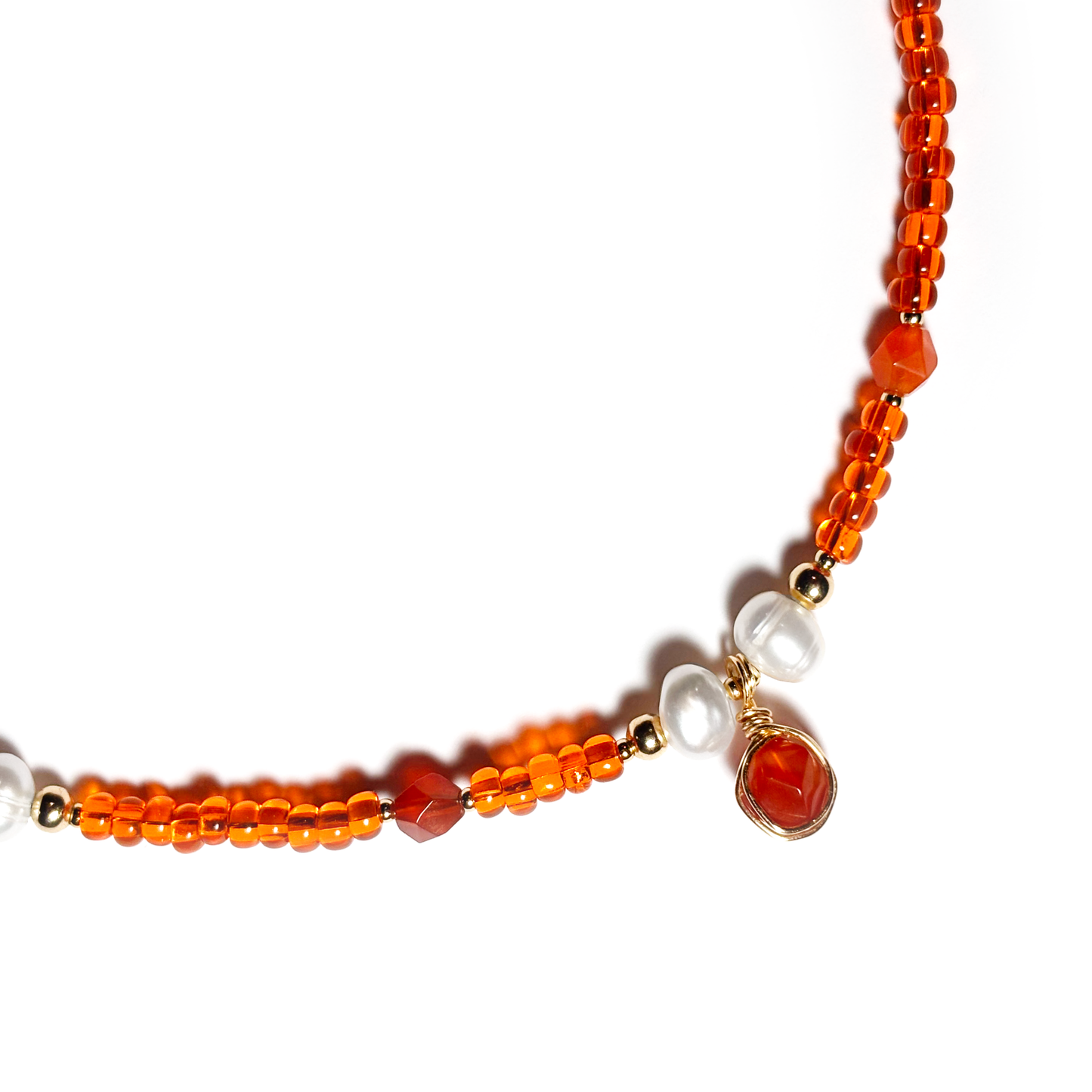 Collar Fénix Colgante | Ágata