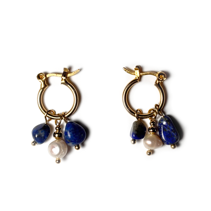 Aretes Marea | Lapislázuli