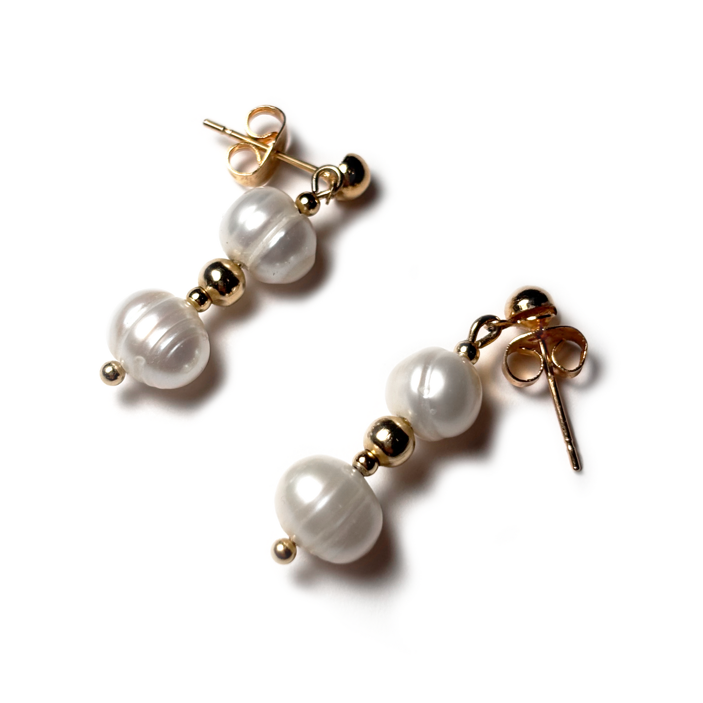 Aretes Luna | Perla