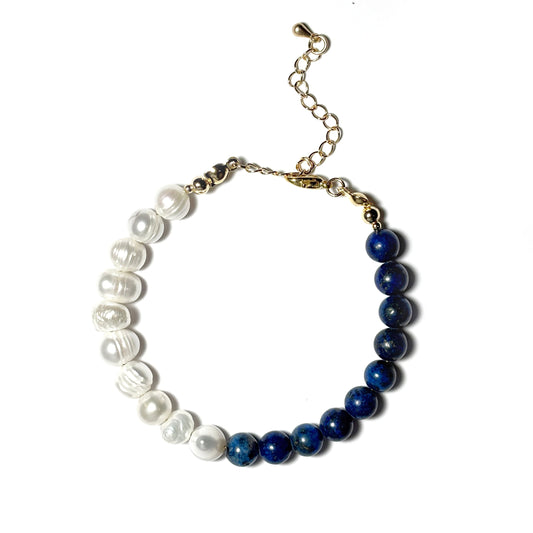 Pulsera Dual | Lapislázuli