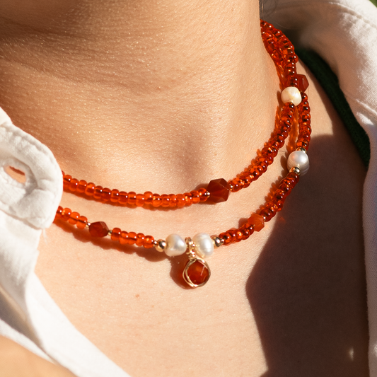 Collar Fénix Simple | Ágata