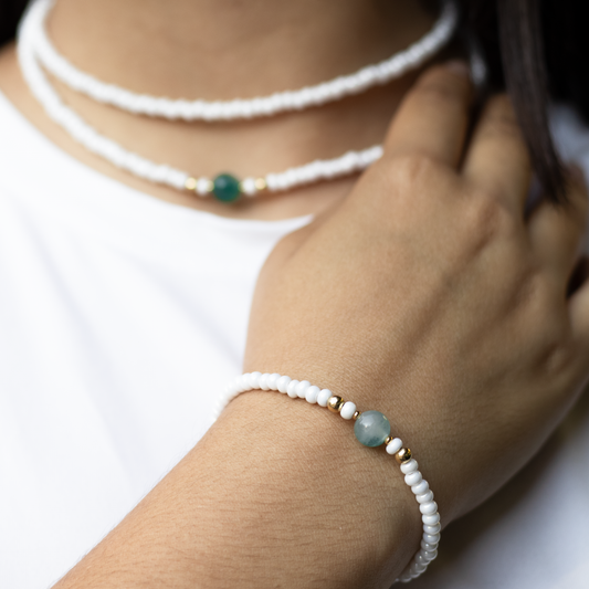 Pulsera Cielo | Ágata