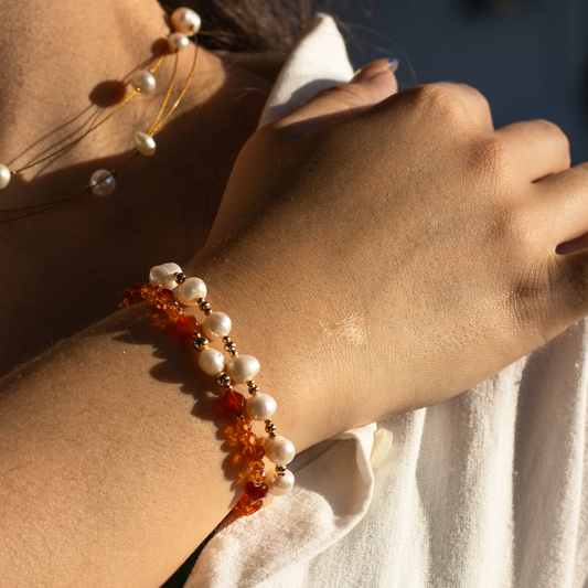 Pulsera Luna | Perla